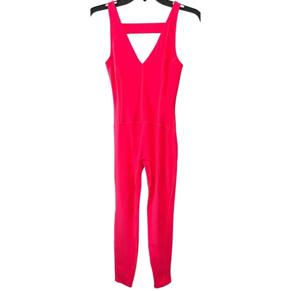 NEW FREE PEOPLE Never Better Strappy Back Jumpsuit Size XS Ret $98